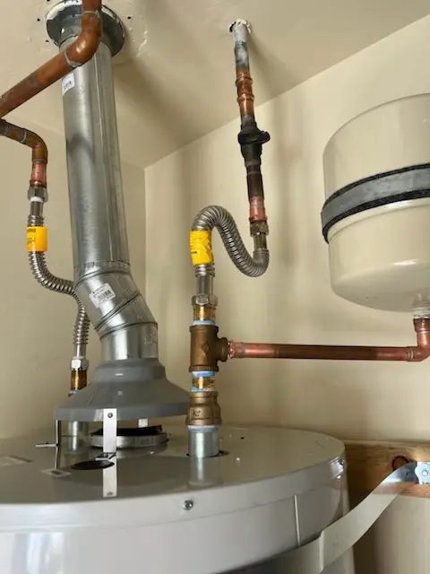 Water heater installation and plumbing repair in Atwood